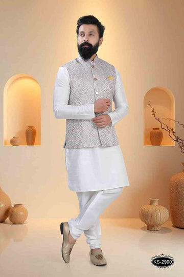 GREY-BASE ( PINK ) ONLY JACKET FOR EVERY OCCASIONAL EVE