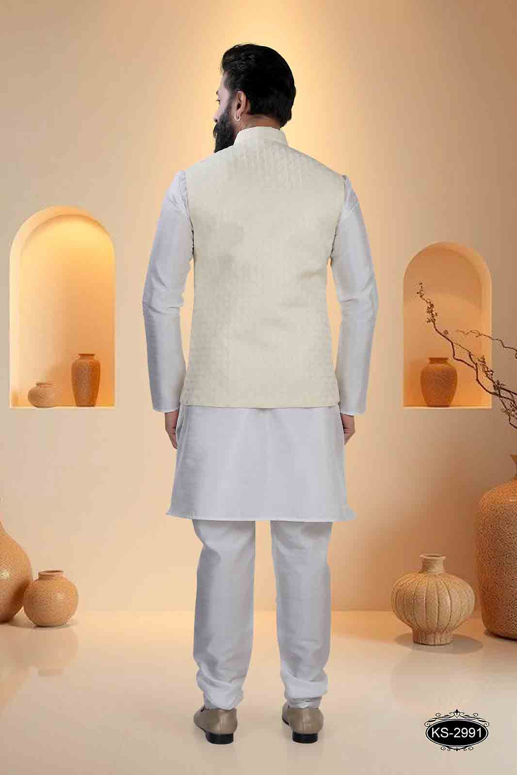 CREAM TONE ONLY JACKET FOR EVERY OCCASIONAL EVE