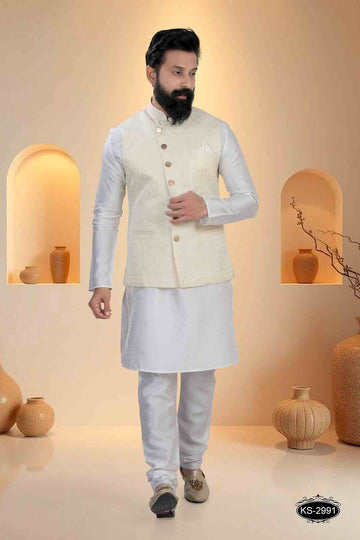 CREAM TONE ONLY JACKET FOR EVERY OCCASIONAL EVE