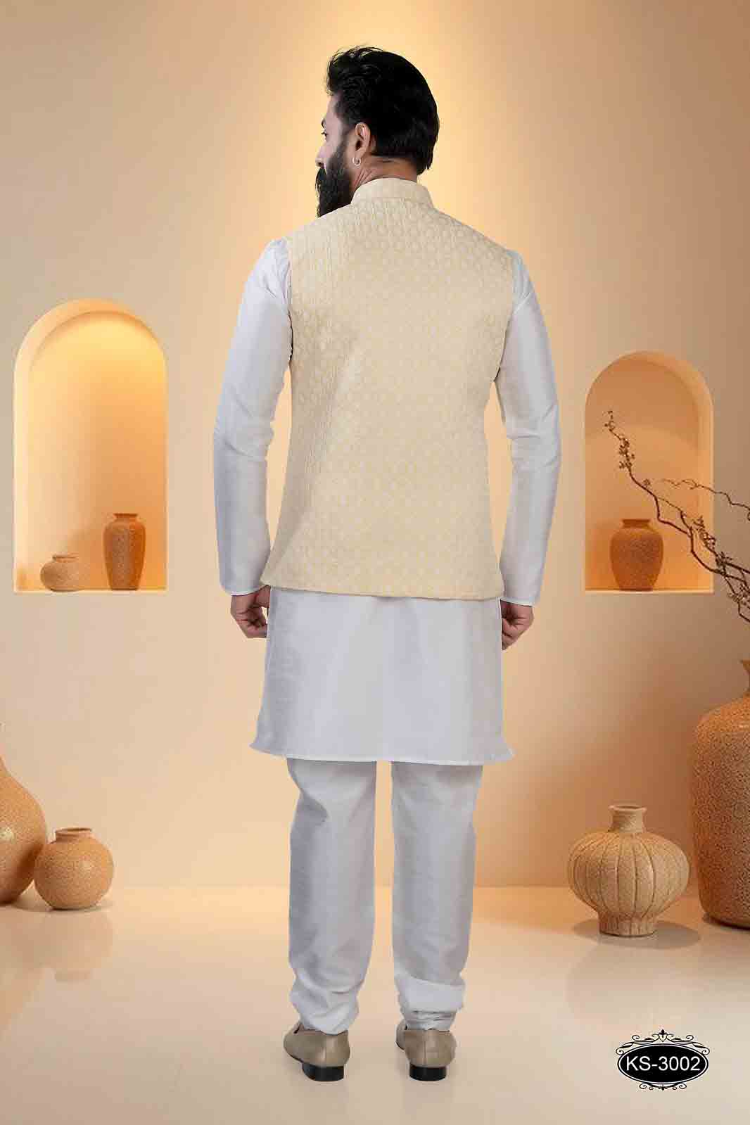 YELLOW TONE JACKET SET FOR EVERY OCCASIONAL EVE