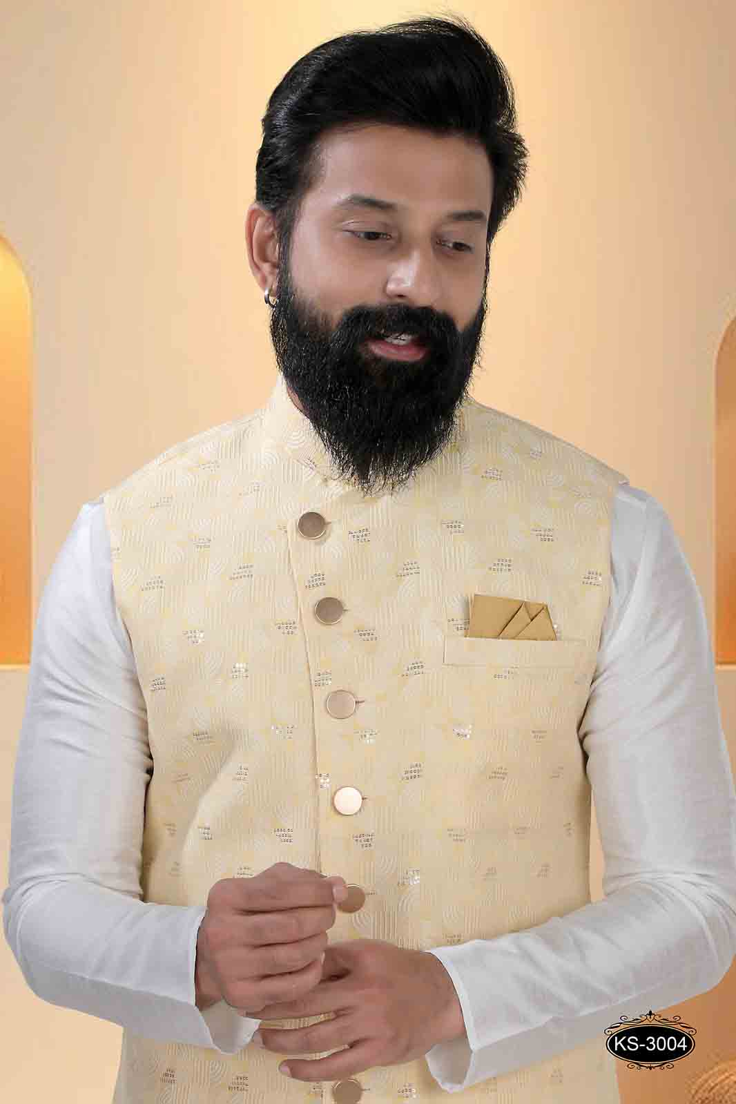 YELLOW TONE JACKET SET FOR EVERY OCCASIONAL EVE