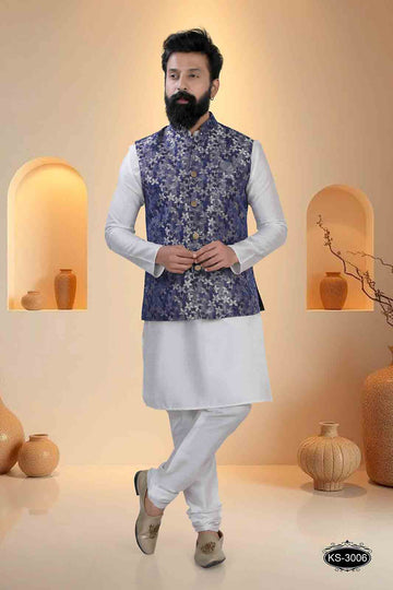 BLUE TONE ONLY JACKET FOR EVERY OCCASIONAL EVE