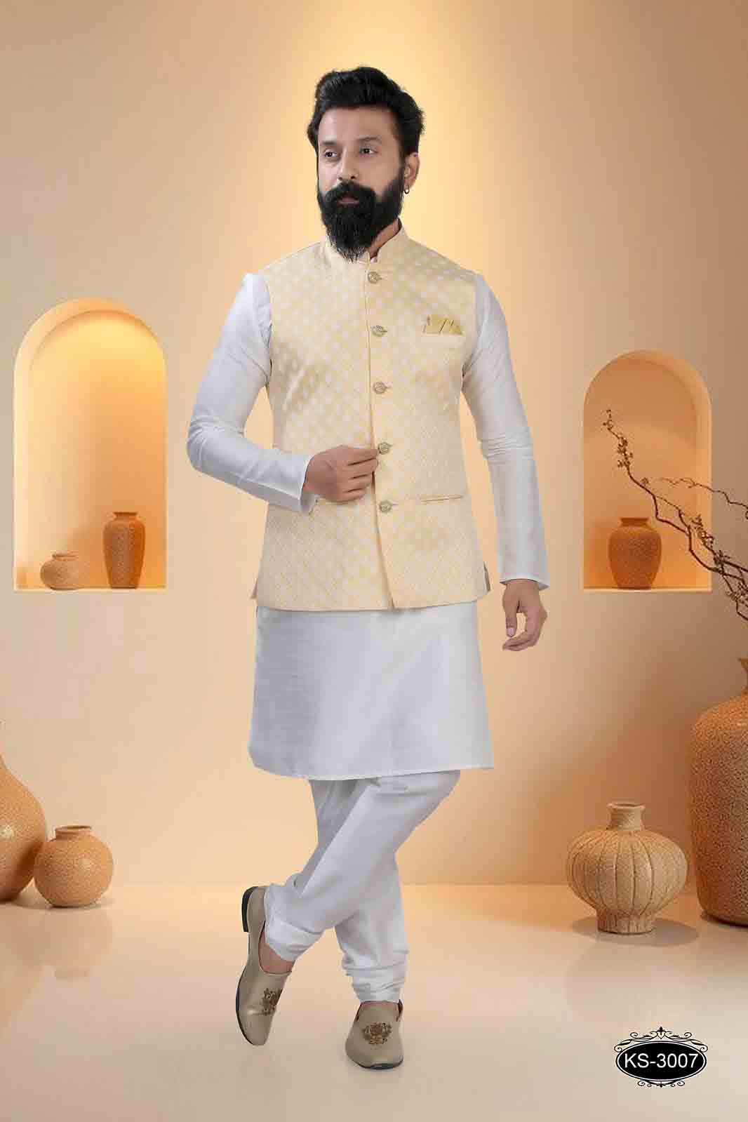 YELLOW TONE JACKET SET FOR EVERY OCCASIONAL EVE