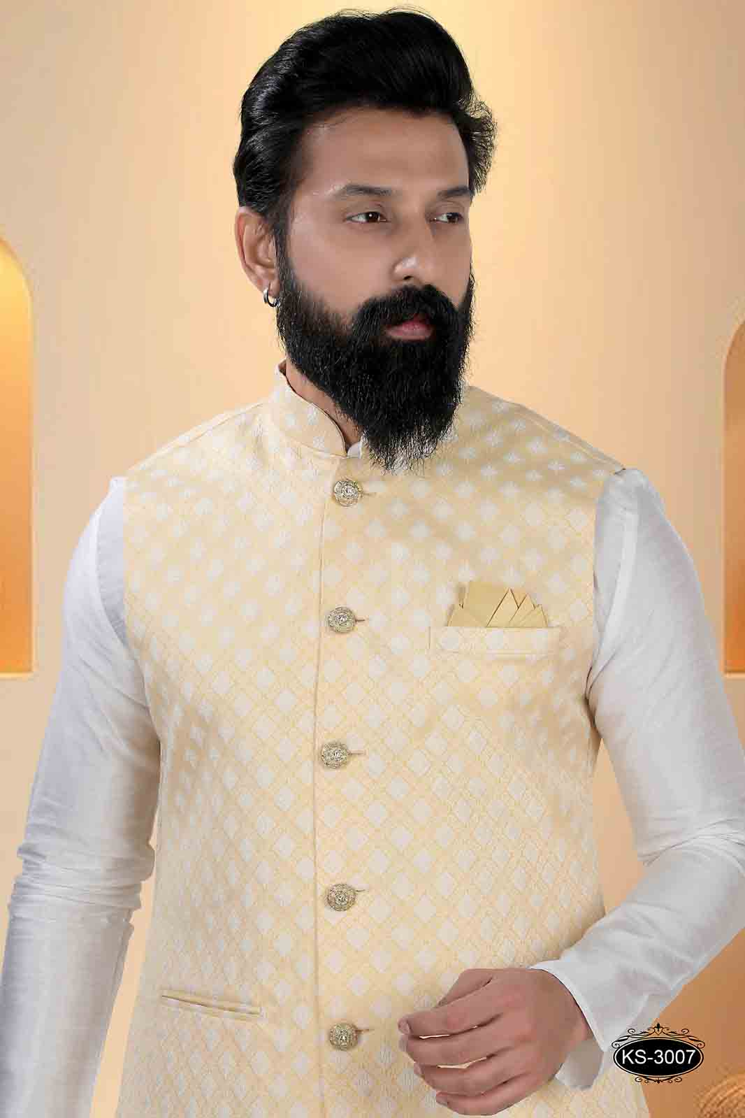YELLOW TONE JACKET SET FOR EVERY OCCASIONAL EVE
