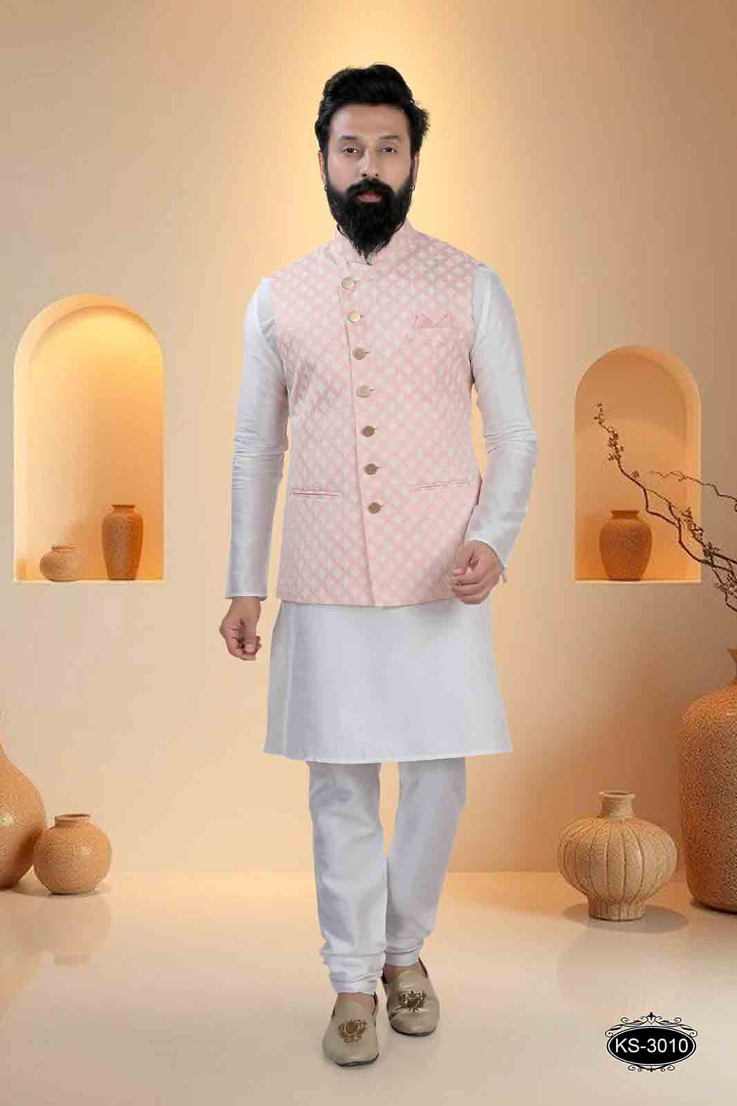 PINK TONE JACKET SET FOR EVERY OCCASIONAL EVE
