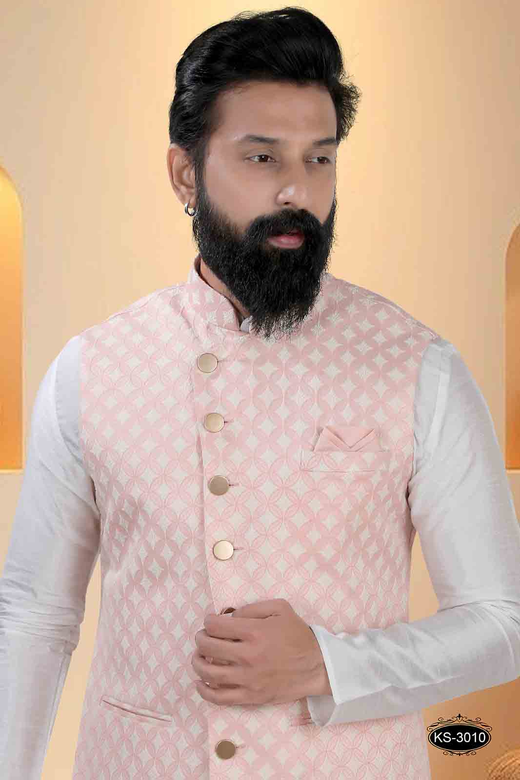 PINK TONE JACKET SET FOR EVERY OCCASIONAL EVE