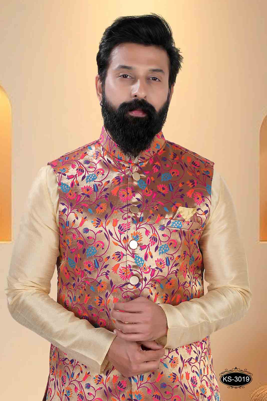 GOLD-BASE ( MULTI-TONE ) ONLY JACKET FOR EVERY TRADITIONAL EVE