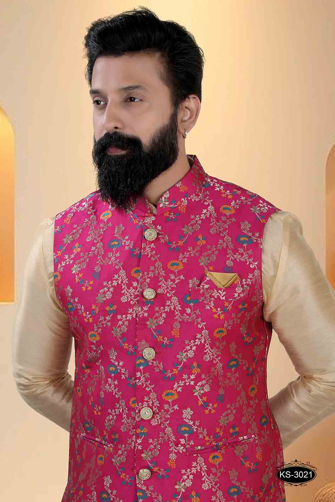RANI-PINK TONE ONLY TRADITIONAL JACKET FOR EVERY OCCASIONAL EVE