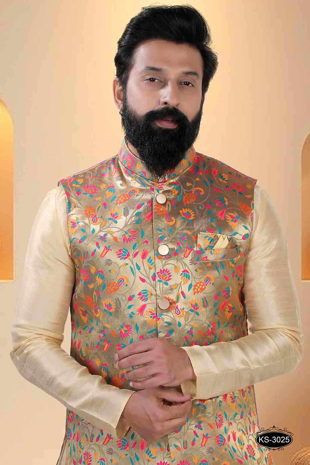 GOLD-BASE ( MULTI-TONE ) ONLY JACKET FOR EVERY TRADITIONAL EVE