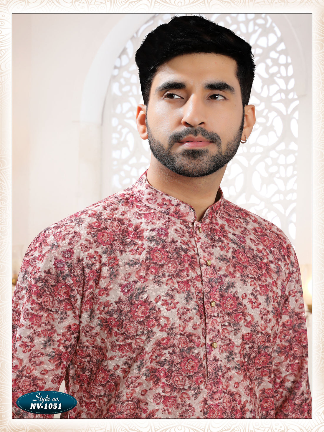 ONLY KURTA IN PINKISH-RED TONE FOR EVERY FESTIVE WEAR