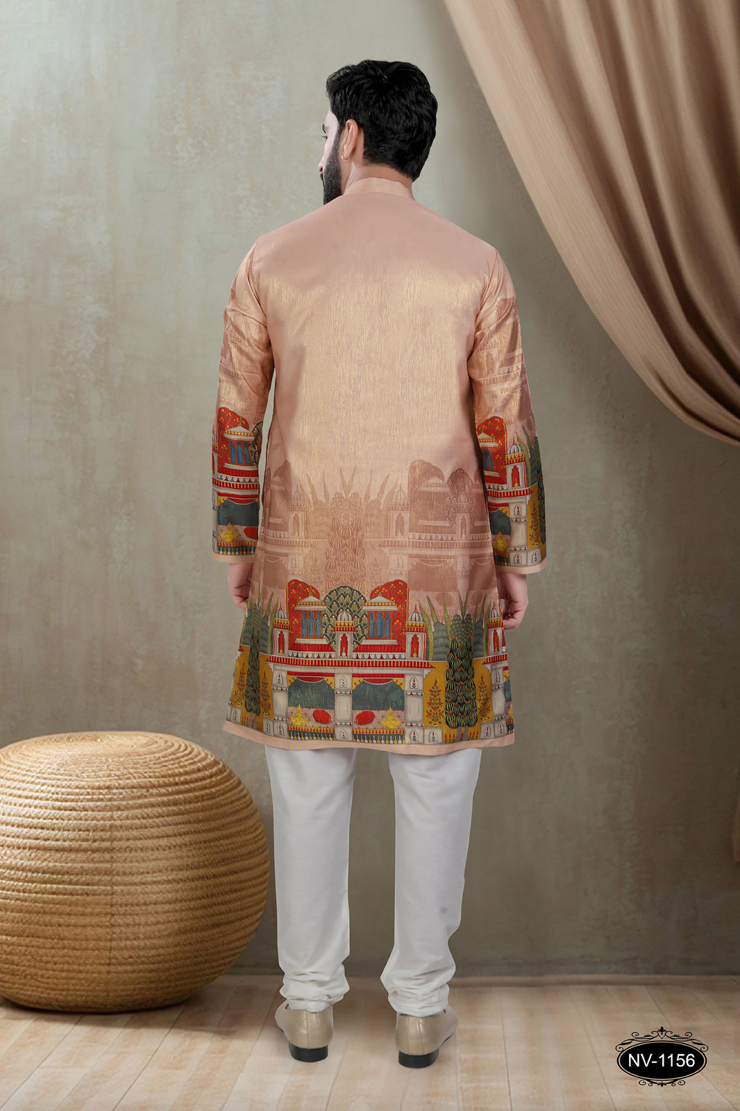 DESIGNER PANEL PINK KURTA FOR ALL ETHNIC EVENTS