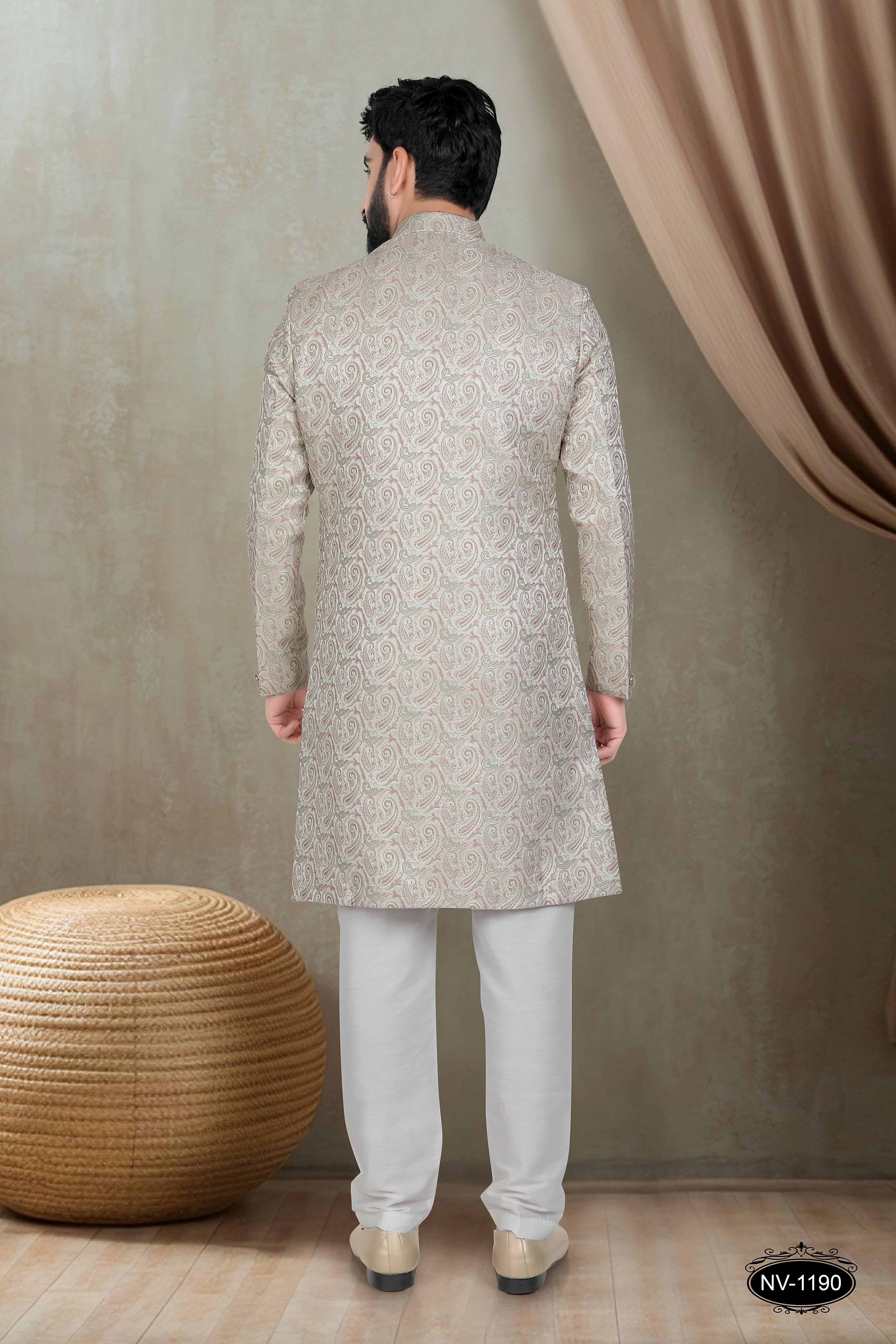 GREEN TONE INDO-WESTERN FOR EVERY CEREMONIES