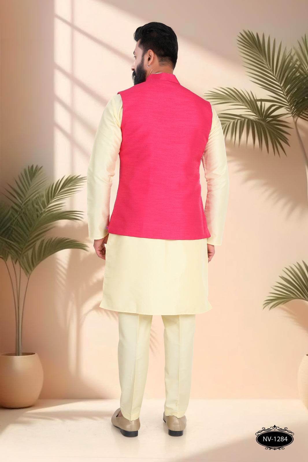 NAVRATRI OPEN-STYLE RANI-PINK ONLY JACKET