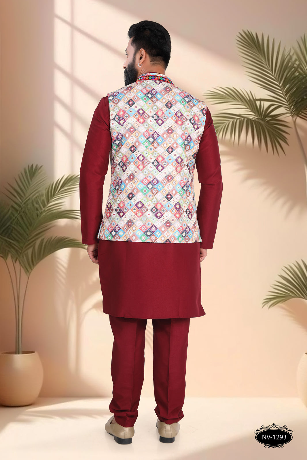 NAVRATRI MULTI-COLOUR SLEEVELESS ONLY JACKET