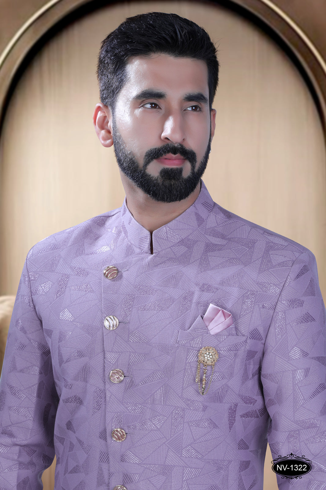 INDO-WESTERN IN PINK HUE WITH SELF-DESIGN ,PERFECT FOR EVERY CEREMONIES
