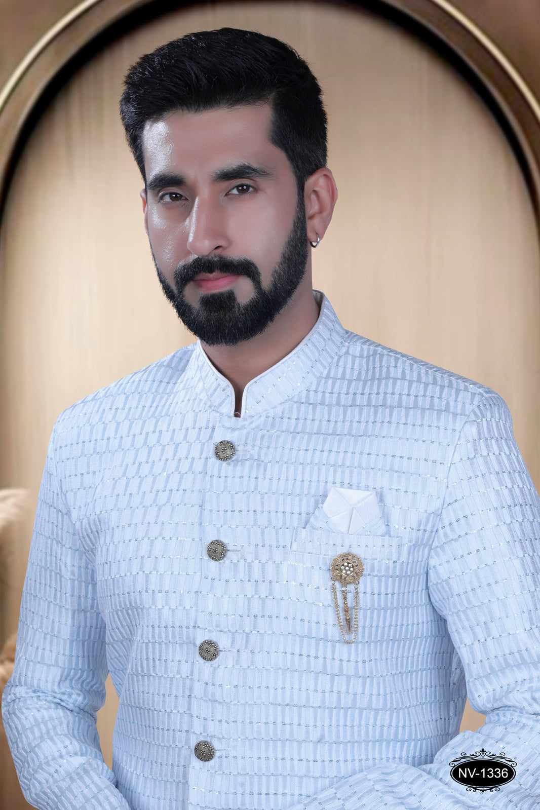 INDO-WESTERN SET IN BLUE & WHITE TONE FOR EVERY OCCASIONS
